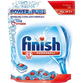 Finish All in 1 Power and Pure tablety do myčky 48 kusů