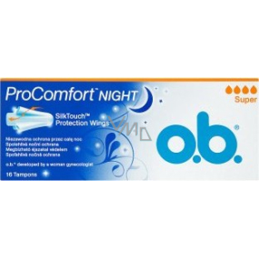 o.b. ProComfort Night Super tampony 16 kusů