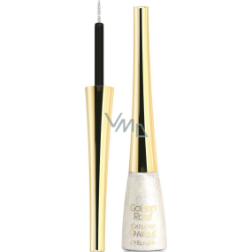 Golden Rose Extreme Sparkle Eyeliner oční linky 001 stříbrné 5,5 ml