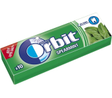 Wrigleys Orbit Spearmint žvýkačky bez cukru dražé 10 kusů 14 g