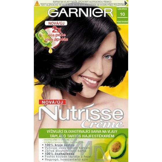 Garnier Nutrísse Créme barva na vlasy 10 Lékořice