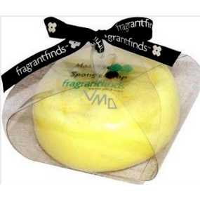 Fragrant Love You Glycerinové mýdlo masážní s houbou naplněnou vůní parfému Dior J Adore v barvě žlutobéžové 200 g