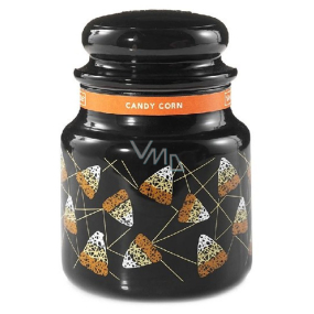 Yankee Candle Halloween Candy Corn - Sladká kukuřice vonná svíčka Classic střední sklo 411 g