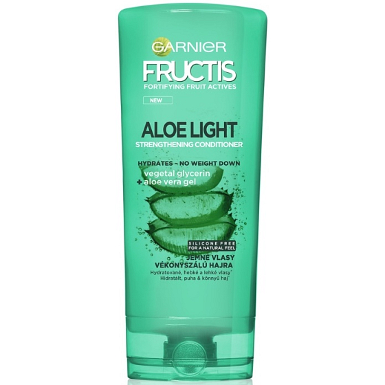 Garnier Fructis Aloe Light vyživující kondicionér pro jemné vlasy 200 ml