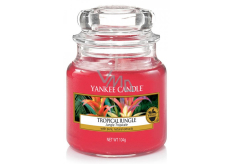 Yankee Candle Tropical Jungle - Tropická džungle vonná svíčka Classic malá sklo 104 g