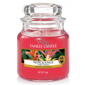 Yankee Candle Tropical Jungle - Tropická džungle vonná svíčka Classic malá sklo 104 g