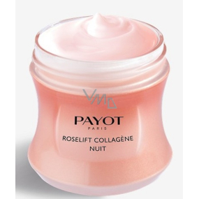 Payot Roselift Collagene Nuit tvarující noční olejový krém pomáhá zpomalovat účinky povolování pleti 50 ml