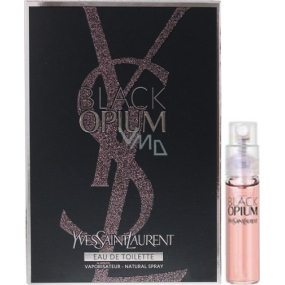 Yves Saint Laurent Opium Black toaletní voda pro ženy 1,2 ml s rozprašovačem, vialka