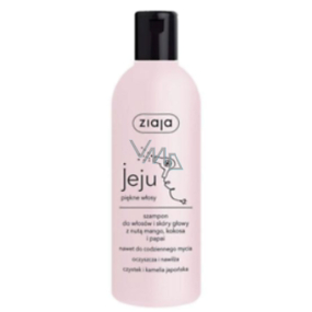 Ziaja Jeju čisticí a hydratační šampon na vlasy s protizánětlivými a antibakteriálními účinky 300 ml
