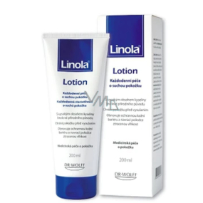 Linola Lotion tělové mléko pro velmi suchou pokožku a pokožku se sklony k ekzémům 200 ml