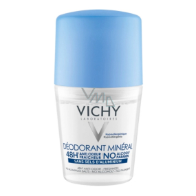 Vichy Mineral 48h deodorant antiperspirant roll-on bez alkoholu pro unisex 50 ml