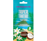 Dermacol Tropical Tahitian hydratační textilní maska s kokosovou vodou a extraktem z květu tiaré 15 ml