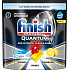 Finish Quantum Ultimate Lemon tablety do myčky, chrání nádobí a sklenice, přináší oslnivou čistotu, lesk 30 kusů