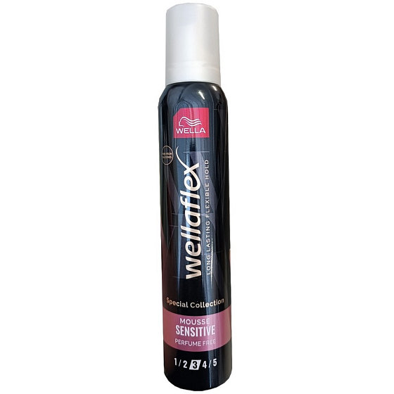 Wella Wellaflex Sensitive pěnové tužidlo na vlasy 200 ml