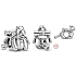 Charm Sterlingové stříbro 925 Egypt, velbloud, korálek na náramek cestování