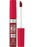 Rimmel London Lasting Mega Matte dlouhotrvající tekutá matná rtěnka 930 Ruby Passion 7,4 ml