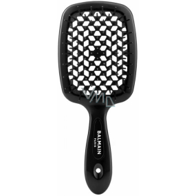 Balmain Black Detangling Brush luxusní kartáč na vlasy se super měkkými a pružnými štětinami