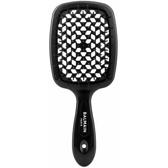 Balmain Black Detangling Brush luxusní kartáč na vlasy se super měkkými a pružnými štětinami