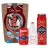 Old Spice Captain deodorant stick 50 ml + 3v1 sprchový gel na tvář, tělo a vlasy 250 ml + voda po holení 100 ml + dřevěný soudek, kosmetická sada pro muže