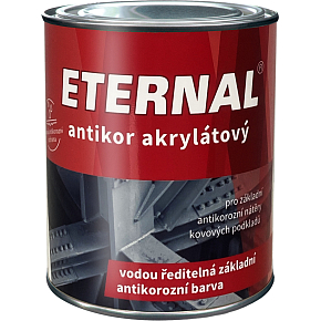 Eternal Antikor základní barva na kov antikorozní, šedá, 700 g