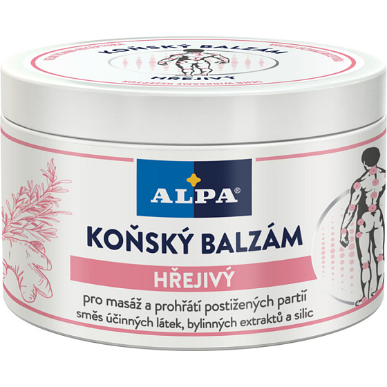 Alpa koňský balzám hřejivý, 250 ml