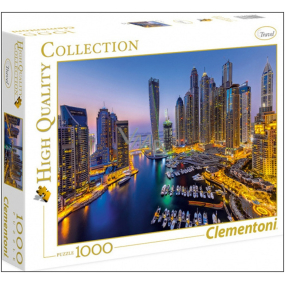 Clementoni Puzzle Dubai 1000 dílků, doporučený věk 9+