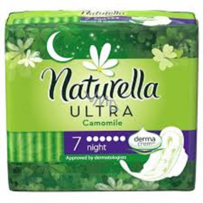 Naturella Ultra Camomile Night hygienické vložky 7 kusů