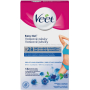 Veet Easy-Gel voskové pásky pro citlivou pokožku - bikiny a podpaží 16 kusů + Perfect Finish ubrousky pro závěrečnou péči 3 kusy