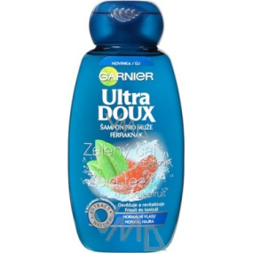Garnier Ultra Doux Zelený čaj a Grapefruit šampon pro normální vlasy pro muže 250 ml