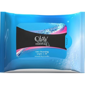 Olay Gentle Cleansers Wet Clensing Wipes vlhčené odličovací ubrousky 20 kusů
