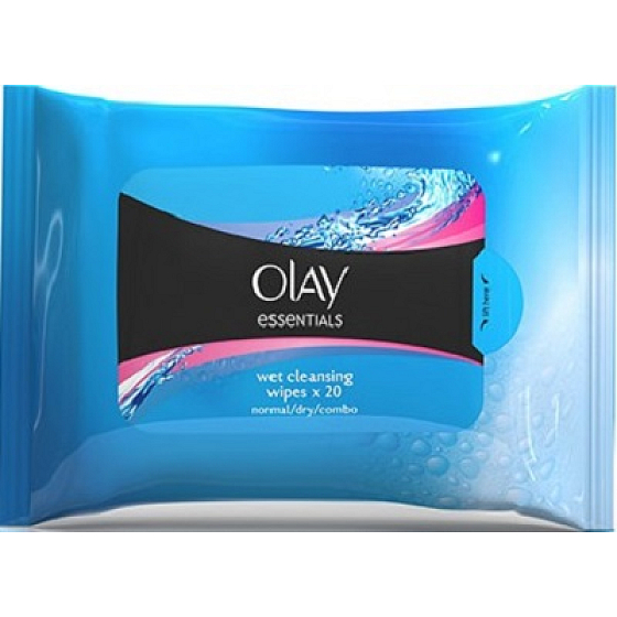 Olay Gentle Cleansers Wet Clensing Wipes vlhčené odličovací ubrousky 20 kusů