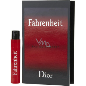 Christian Dior Fahrenheit toaletní voda 1 ml s rozprašovačem, vialka