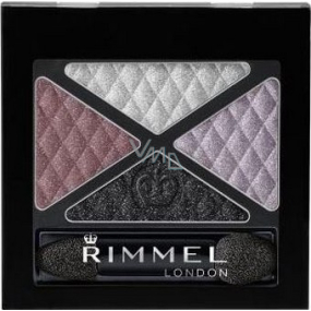 Rimmel London Glam Eyes Quad Eye Shadow oční stíny 023 Beauty Spells 4,2 g