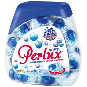 Perlux White gelové kapsle na praní bílého prádla 24 kusů
