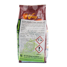 WINY Disiřičitan draselný E224 Pyrosulfit draselný pro potraviny - konzervant 1 kg