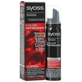 Syoss Color Refresher Pro červené odstíny vlasů 75 ml