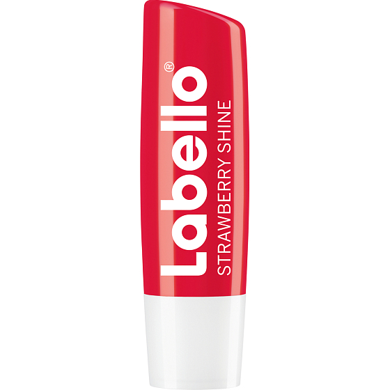 Labello Strawberry Shine jahodový balzám na rty, 4,8 g