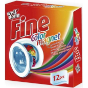 Well Done Fine Color Magnet ubrousky do praní pohlcující barvu 12 kusů