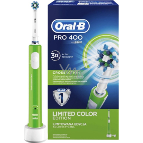 Oral-B Pro 400 CrossAction Green elektrický zubní kartáček 1 kus