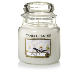 Yankee Candle Vanilla - Vanilka vonná svíčka Classic střední sklo 411 g