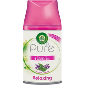 Air Wick FreshMatic Pure Relaxing Patchouli, Lavender automatický osvěžovač náhradní náplň 250 ml