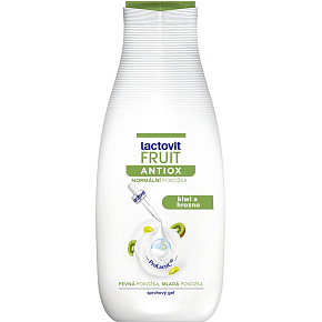 Lactovit Fruit Antiox kiwi a hrozny sprchový gel, 500 ml