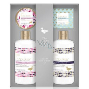 Baylis & Harding Lesní zvonek a Květinová louka mycí gel 300 ml + sprchový krém 300 ml + toaletní mýdlo 150 g + tělové máslo 100 ml, kosmetická sada