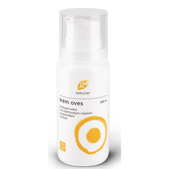 Aromatica Bebutter Bio Oves s bambuckým máslem krém hydratuje, působí proti stárnutí 100 ml