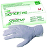 Vulkan Dona Sensitive Rukavice jednorázové, pudrované, latexové, vyšetřovací, velikost M, box 100 kusů
