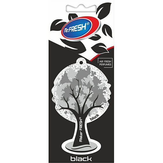Mister Fresh Car Parfume Black osvěžovač vzduchu závěsný 1 kus