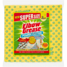 Elbow Grease Power Cloths superabsorpční utěrky 3 kusy