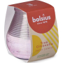 Bolsius True Citronela repelentní svíčka ve skle růžová 91 x 94 mm 1 kus