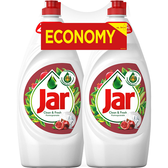 Jar Pomegranate prostředek na ruční mytí nádobí 2 x 900 ml, duopack