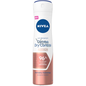 Nivea Derma Dry Control Maximum antiperspirant sprej pro ženy 150 ml